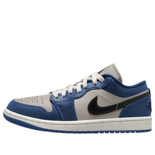 Jordan Air Jordan 1 Low ??Gray Navy Blue Black?? DC0774-402